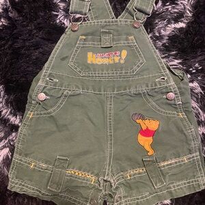 Vintage Disney Baby Winnie the Pooh Overalls